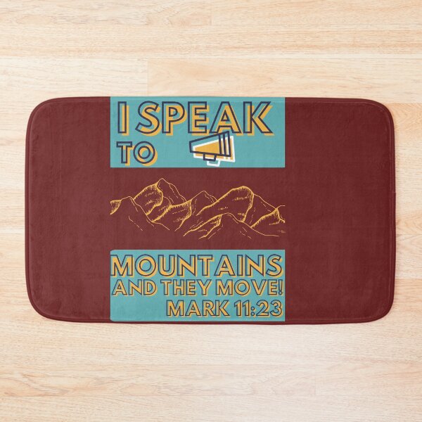 Item preview, Mountain Mover; Mark 11:23 5 designed and sold by JM INSPIRES.