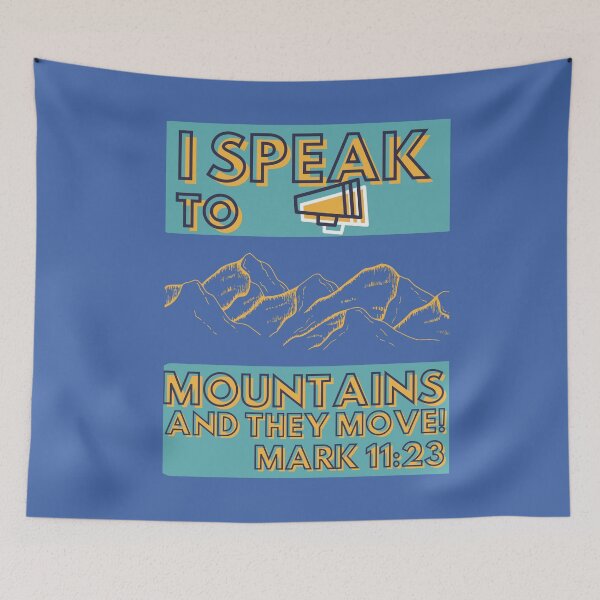 Item preview, Mountain Mover; Mark 11:23 5 designed and sold by JM INSPIRES.