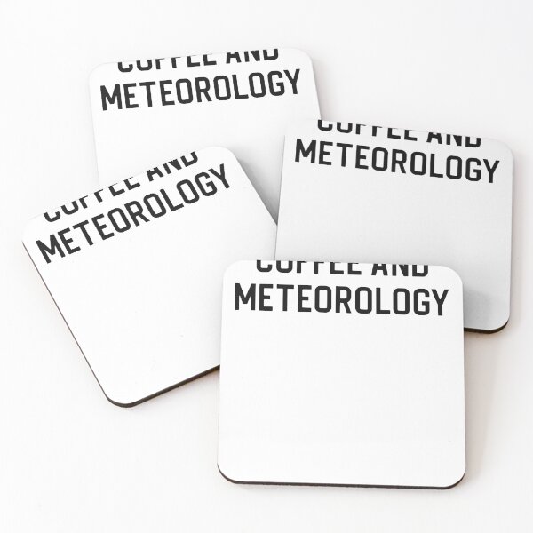 Item preview, Funny Meteorologist Gift Meteorology Gift Coffee and Meteorology designed and sold by kmcollectible.