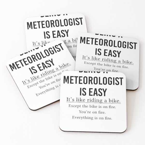 Item preview, Funny Meteorologist Gift Meteorology Gift Being A Meteorologist Is Easy designed and sold by kmcollectible.
