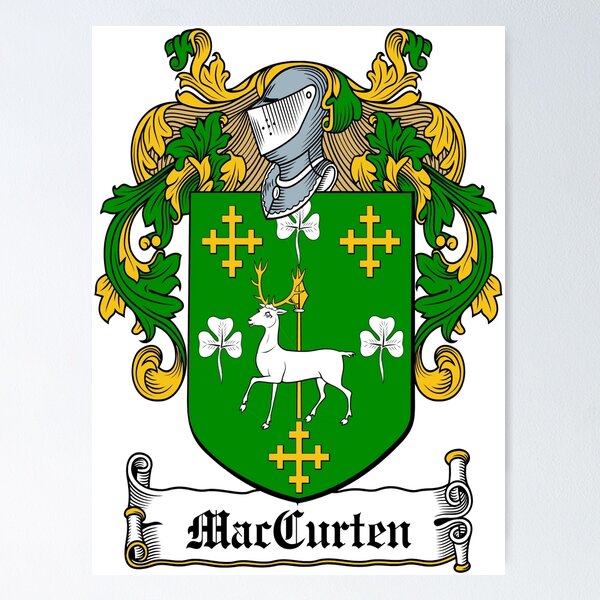Item preview, MacCurten  designed and sold by HaroldHeraldry.