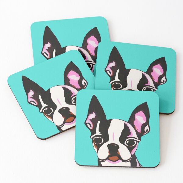 Item preview, Boston-Terrier - pop art style. designed and sold by dogpopart.