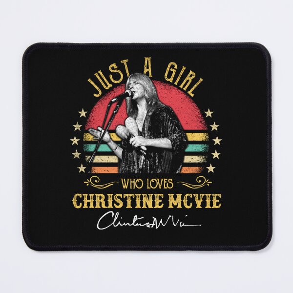 Item preview, Christine McVie Perfect Just a girl who loves Christine Mcvie R.I.P Signature Retro Vintage Rock Pop Music designed and sold by RonZimmerman.