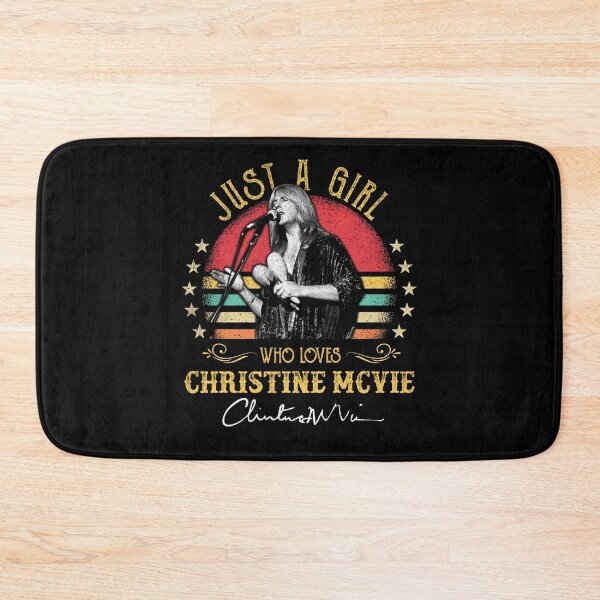 Item preview, Christine McVie Perfect Just a girl who loves Christine Mcvie R.I.P Signature Retro Vintage Rock Pop Music designed and sold by RonZimmerman.