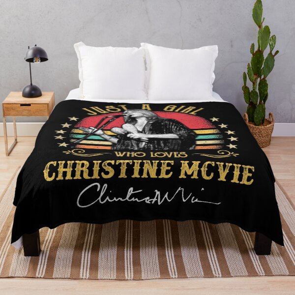 Item preview, Christine McVie Perfect Just a girl who loves Christine Mcvie R.I.P Signature Retro Vintage Rock Pop Music designed and sold by RonZimmerman.