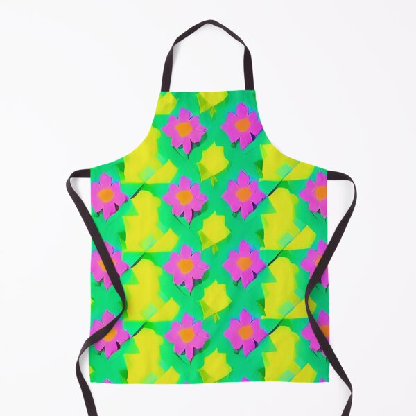 Item preview, Pink Flower Green Background Pattern Digital Art Design designed and sold by bandjdesigns.
