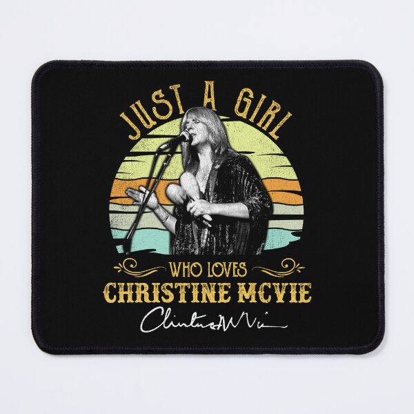 Item preview, Christine McVie Perfect Just a girl who loves Christine Mcvie R.I.P Signature Retro Vintage Rock Pop Music designed and sold by RonZimmerman.