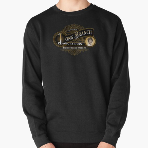  Gunsmoke  Long Branch Saloon Classic TV Pullover Hoodie :  Clothing, Shoes & Jewelry