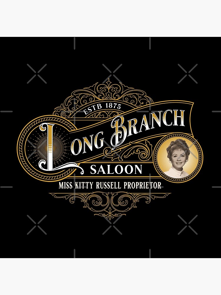Gunsmoke | Miss Kitty's Long Branch Saloon Western | Art Board Print