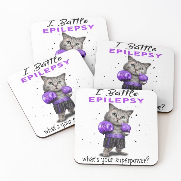 Item preview, Epilepsy Warrior - I Battle Epilepsy What Is Your Superpower? designed and sold by Jennpak.