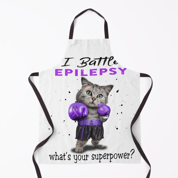 Item preview, Epilepsy Warrior - I Battle Epilepsy What Is Your Superpower? designed and sold by Jennpak.