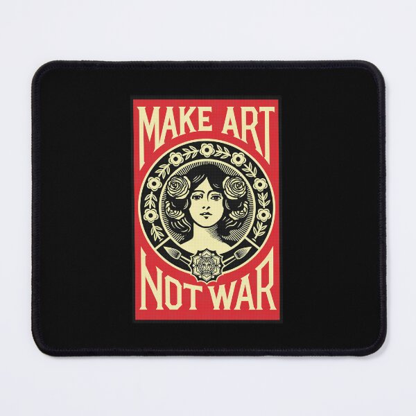 Item preview, make art not war 2 designed and sold by ermisvulkaya.