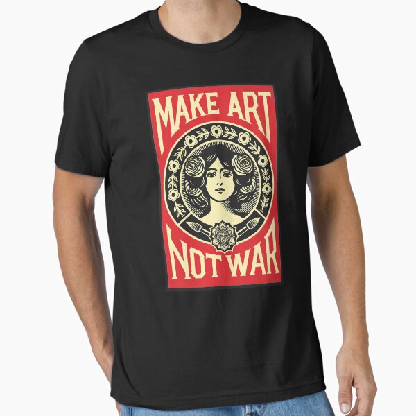 Item preview, make art not war 2 designed and sold by ermisvulkaya.