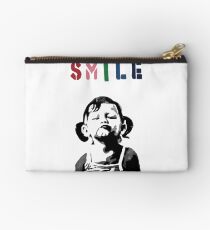 Banksy - SMILE Studio Pouch