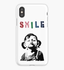 Banksy - SMILE iPhone Case