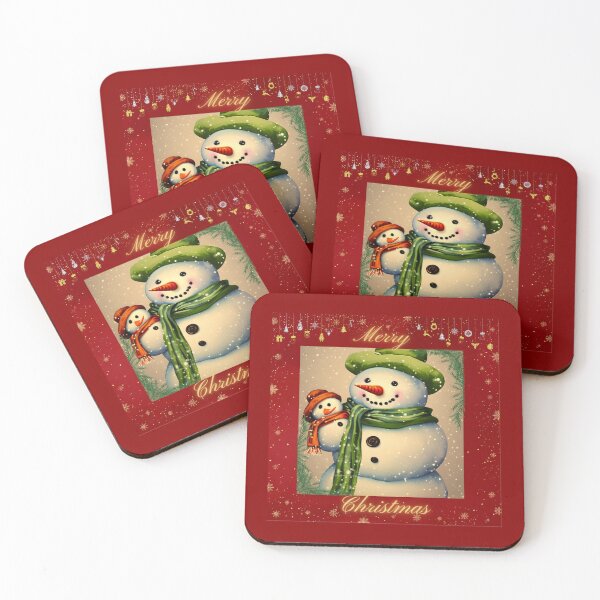 Item preview, Merry Christmas from Snowman and Snowbaby designed and sold by DreamyEscapism.