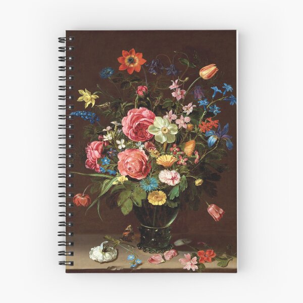 Item preview, A Bouquet of Flowers by Clara Peeters: Painting Artwork Enhanced For Brighter Colors designed and sold by MonochromaKey.