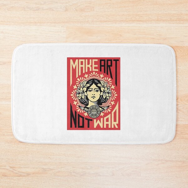 Item preview, make art not war 3 designed and sold by ermisvulkaya.