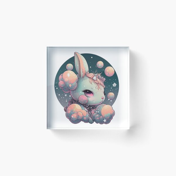 Aperçu de l'œuvre Lapin Kawaii mignon créée et vendue par ST0N3ZY.