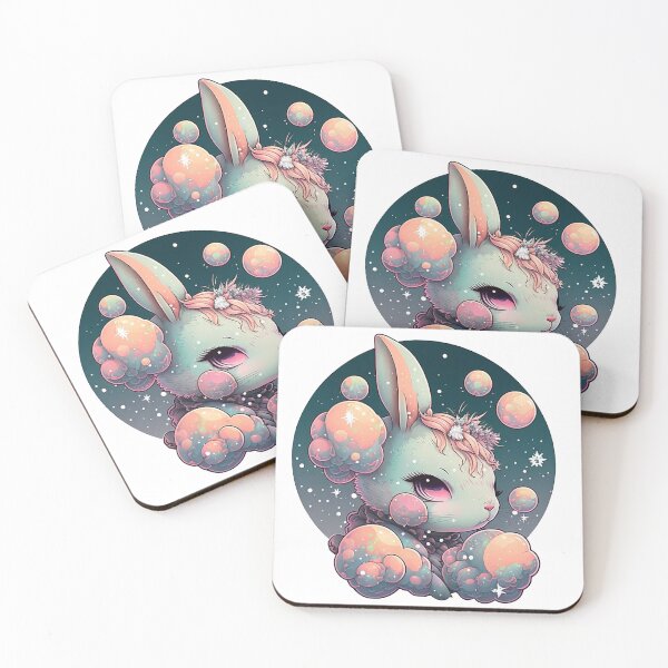 Aperçu de l'œuvre Lapin Kawaii mignon créée et vendue par ST0N3ZY.