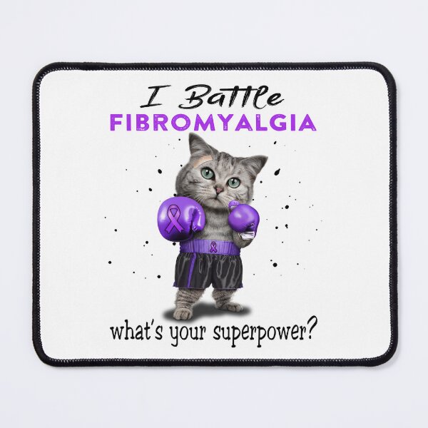 Item preview, Fibromyalgia Warrior - I Battle Fibromyalgia What Is Your Superpower? designed and sold by Jennpak.