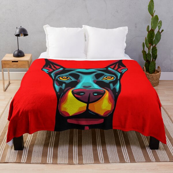 Item preview, Doberman Pinscher in a Pop Art Style designed and sold by dogpopart.