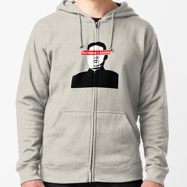 kim jong un supreme leader hoodie