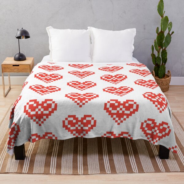 Item preview, Pixel art red heart designed and sold by Gala-life1.