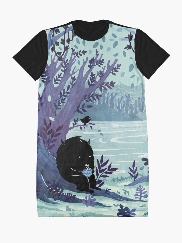 Alternative Ansicht von Ein ruhiger Ort Tee T-Shirt Kleid