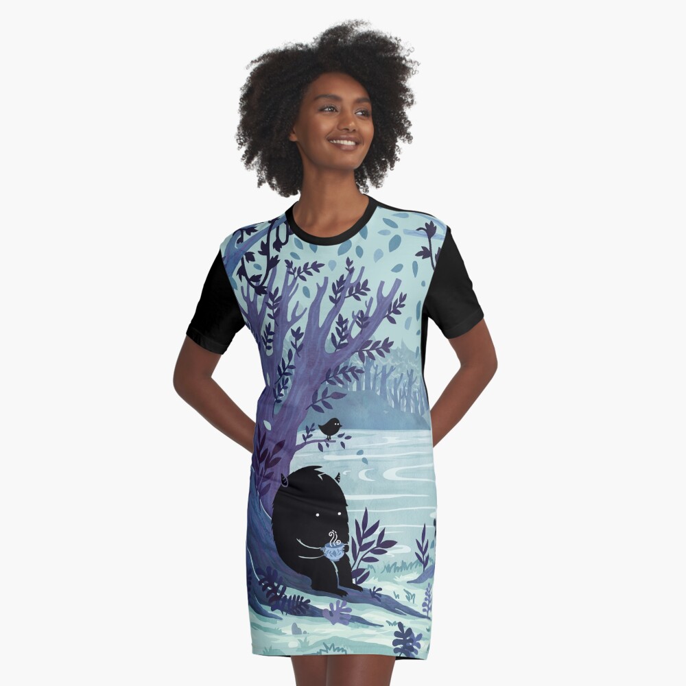 Ein ruhiger Ort Tee T-Shirt Kleid
