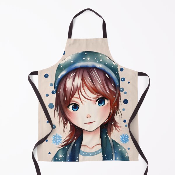 Item preview, Kawaii chibi anime winter wonderland 3 designed and sold by i-cottagedesign.