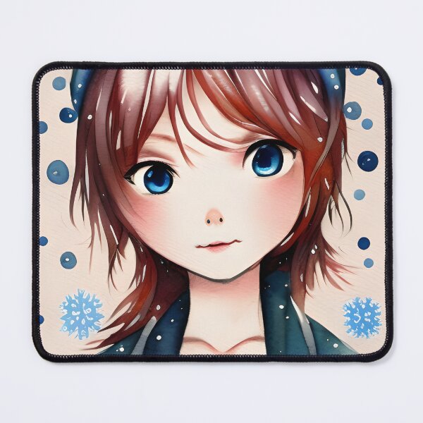Item preview, Kawaii chibi anime winter wonderland 3 designed and sold by i-cottagedesign.