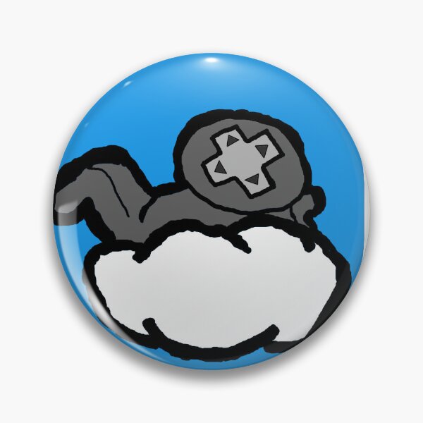 Item preview, Happy thing chilling on a cloud designed and sold by HunterTheCan.