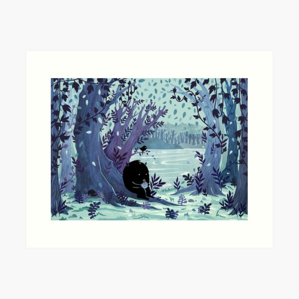 A Quiet Spot of Tea Art Print