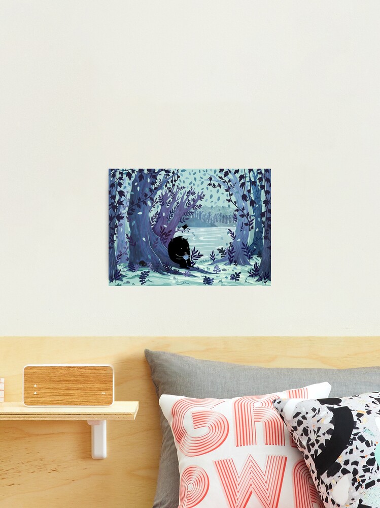 Thumbnail 2 of 3, Photographic Print, A Quiet Spot of Tea designed and sold by littleclyde.