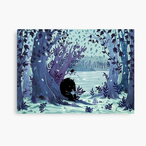 A Quiet Spot of Tea Canvas Print
