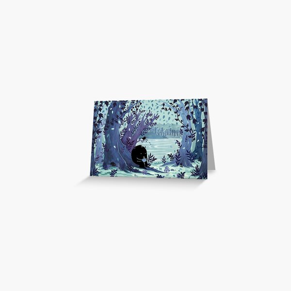 A Quiet Spot of Tea Greeting Card