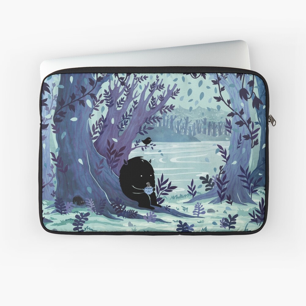 A Quiet Spot of Tea Laptop Sleeve