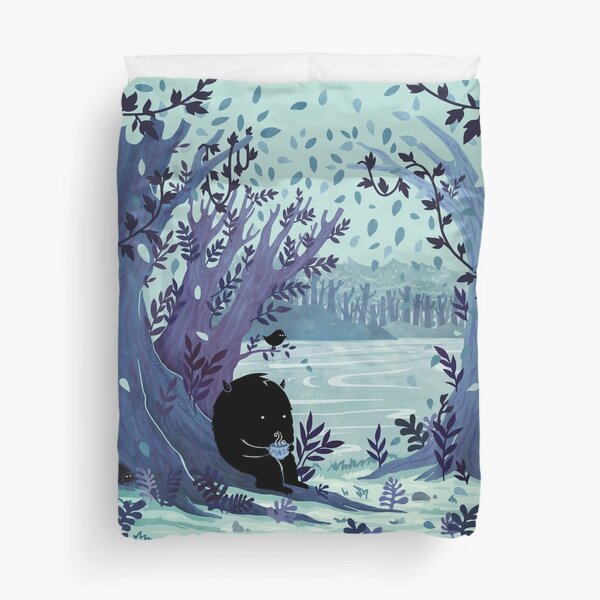 A Quiet Spot of Tea Duvet Cover