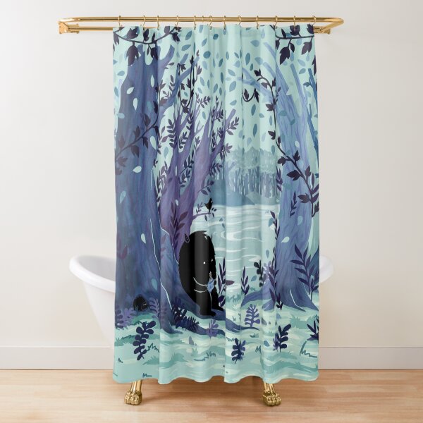 A Quiet Spot of Tea Shower Curtain