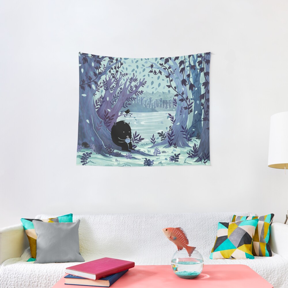 A Quiet Spot of Tea Tapestry