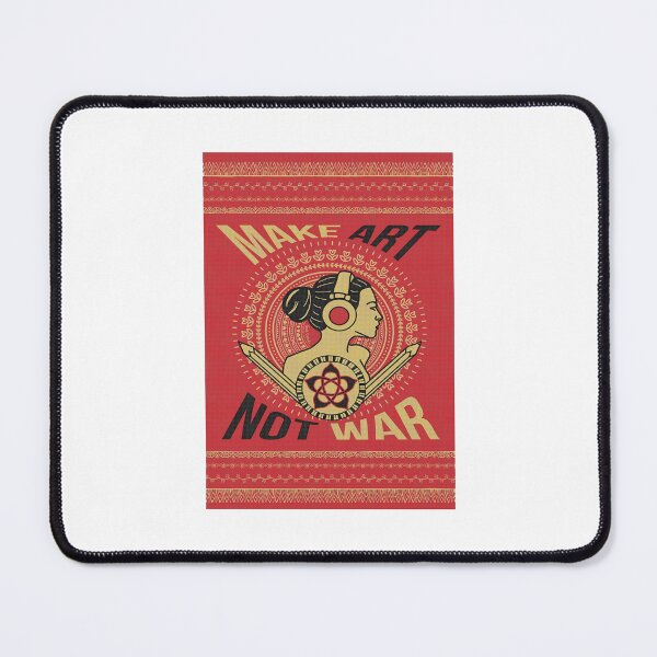 Item preview, make art not war 6 designed and sold by ermisvulkaya.