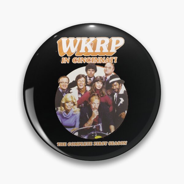 Item preview, Retro WKRP in Cincinnati skyline logo designed and sold by Lone Wolves.
