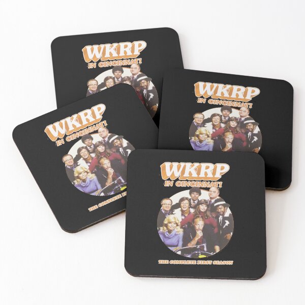 Item preview, Retro WKRP in Cincinnati skyline logo designed and sold by Lone Wolves.