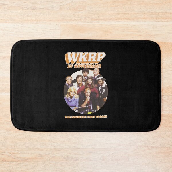 Item preview, Retro WKRP in Cincinnati skyline logo designed and sold by Lone Wolves.
