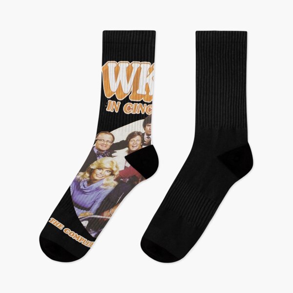 Item preview, Retro WKRP in Cincinnati skyline logo designed and sold by Lone Wolves.