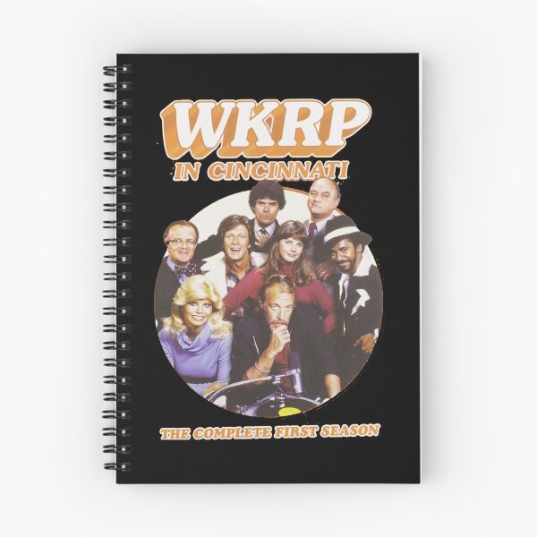 Item preview, Retro WKRP in Cincinnati skyline logo designed and sold by Lone Wolves.