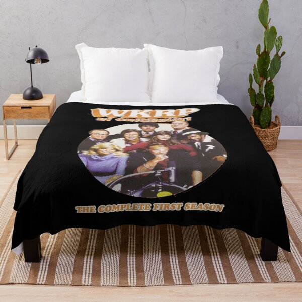 Item preview, Retro WKRP in Cincinnati skyline logo designed and sold by Lone Wolves.