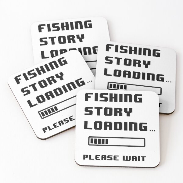 Item preview, Fishing story loading... please wait designed and sold by Pixelmatrix.