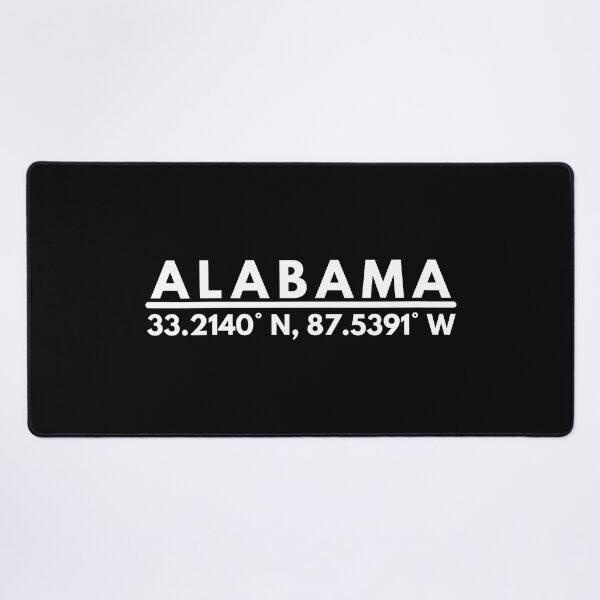 Item preview, Alabama AL Athletics Fans Latitude Longitude designed and sold by JackSadowski.